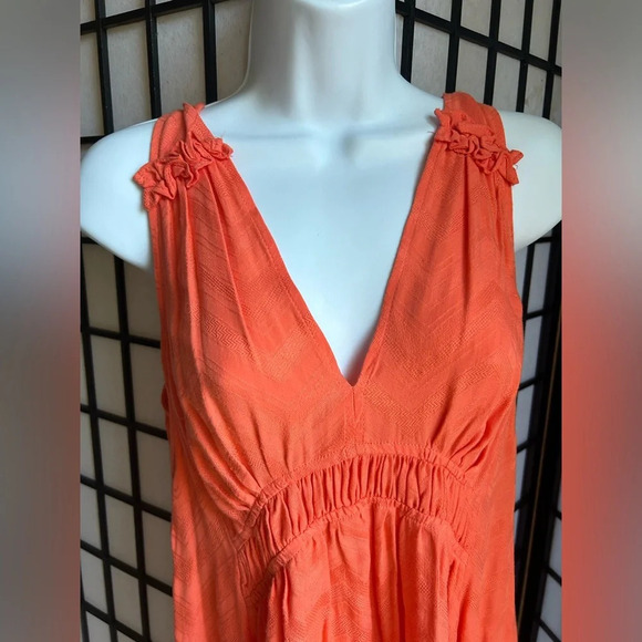 Anthropologie Maeve Bretta Gathered Tank Top
Brand: Maeve
Size:small : Coral - Picture 6 of 8